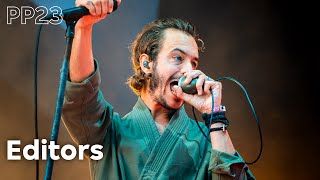 Editors  live at Pinkpop 2023 [upl. by Atinuaj733]