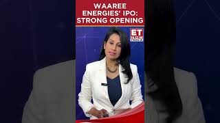 Waaree Energies IPO Kicked Off Strong Fully Subscribed In Just 2 Hours On Day 1 shorts [upl. by Hubey]