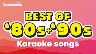 BEST 80s amp 90s KARAOKE SONGS WITH LYRICS FEAT BACKSTREET BOYS SHANIA TWAIN amp MORE [upl. by Ailana]