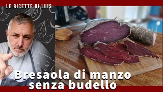 Bresaola di Manzo erborinata senza budello fatta da un Norcino [upl. by Malissa]