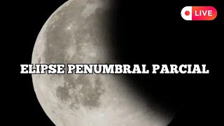 Eclipse penumbral parcial Ao Vivo 2024  Eclipse lunar [upl. by Brewer]