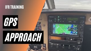 How to Fly an RNAV Approach  GPS Approach with Garmin GTN 650 [upl. by Justus]