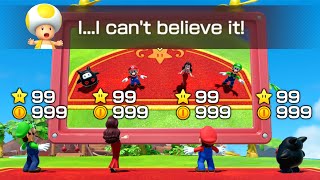 What Happens When Everyone Finishes With 99 Stars amp 999 Coins Super Mario Party Jamboree [upl. by Am]