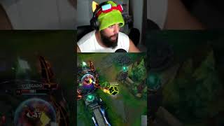 😈TEEMO es TERRORÍFICO😈 leagueoflegends teemo lol parati clips riotgames gamer otp clip [upl. by Naitirb26]