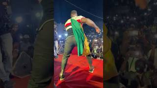 Reug Reug on stage getting mobbed by thousands of fans in Senegal 🇸🇳 onechampionship [upl. by Ennyrb968]