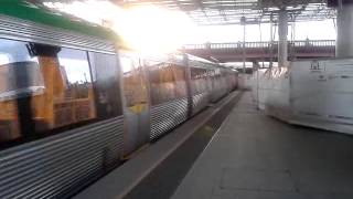 Transperth bseries train at perth [upl. by Bael]