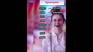 How many Synonyms do you know in Englishenglishlibwithumairfunny englishrobloxexploretrending [upl. by Drusy]