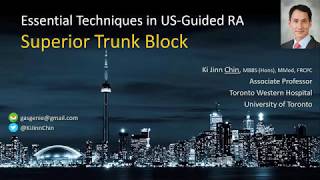 The Superior Trunk Block  Essentials of UltrasoundGuided Regional Anesthesia [upl. by Nevets]