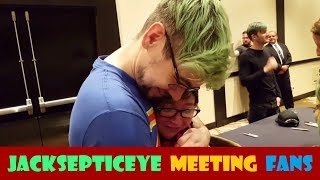 Jacksepticeye Meeting Fans [upl. by Fletcher]