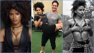 Zazie Beetz Domino  Rare Photos  Childhood  Family  Lifestyle [upl. by Nlycaj]