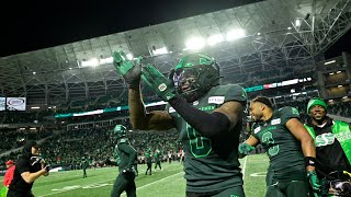 Milligan Jr who else Seals it for Saskatchewan I CFL [upl. by Fortuna]