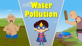 Water Pollution  aumsum kids science education children [upl. by Charity]