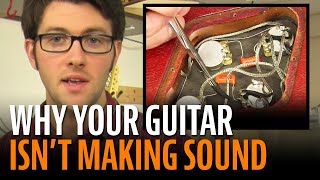 No sound from your guitar Lets figure it out [upl. by Swisher]