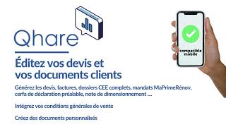 Éditez vos devis et vos documents clients [upl. by Emmit]