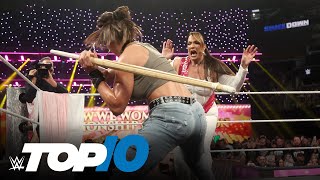 Top 10 Friday Night SmackDown moments WWE Top 10 Aug 16 2024 [upl. by Sorensen743]