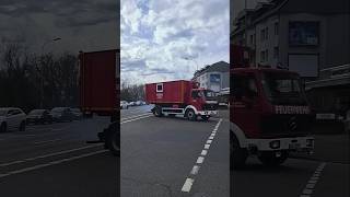 WLF1801 der Feuerwehr Eschweiler 🚒🔥 feuerwehr einsatzfahrt eschweiler eschweiler [upl. by Cerracchio]