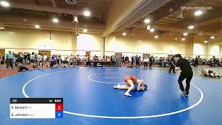 122 Lbs Consi Of 4  Kierstyn Bockert Interior Grappling Academy Vs Bianca Johnson Ascend Wrestl [upl. by Svend99]