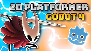 Learn How To Make a 2D Platformer in Godot 4 Mini Course [upl. by Porcia]