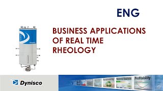 Online Rheometer Webinar  Business applications of real time rheology [upl. by Yerffe821]