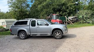 Köp Isuzu DMax space cab 25 4WD 136hk på Klaravik [upl. by Ynnek]