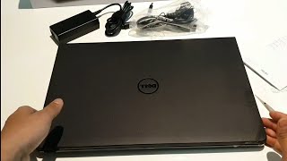 Dell inspiron 15 3000 laptop unboxing and setup for the first time [upl. by Balling]