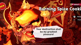 Cookie Run Kingdom Burning Spice cookie gacha animation [upl. by Yeoj]