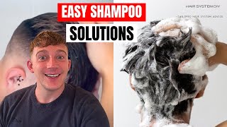 SHAMPOOING SECRETS for LongLasting HAIR SYSTEMS 🧞‍♂️ [upl. by Corette]