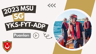 2023 MSÜ Adaylarının YKS FYT Puanları SG msü msüadp msüsonucları [upl. by Esoj]