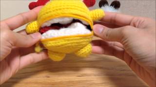 Pokemon Reversible Doll Crochet Preview [upl. by Aidualk690]