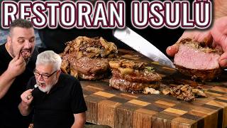 RESTORANLARDA quotEN PAHALIquot SATILAN ETİ EVDE KOLAYCA YAPIN Özel Zamanlara Uygun Özel Steak [upl. by Ahseinek407]