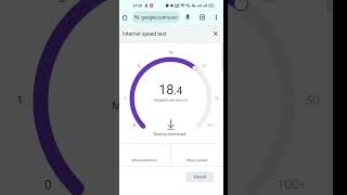 My Jio Fiber Speed Test Shocking Result 😲jiofiber speedtest shorts [upl. by Zanlog971]