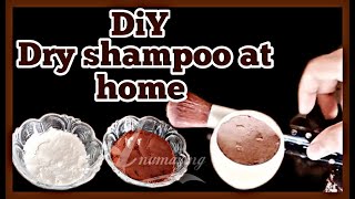 DiY Dry Shampoo how to make dry shampoo how to use dry shampoo homemade dry shampoo oilyhair [upl. by Lilaj]