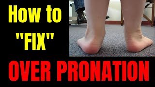 How to REALLY quotFixquot Overpronation Flat feet and Collapsed Arches TRUTH  Exercises [upl. by Eisenstark]