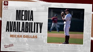 Frisco Classic Media Availability Micah Dallas [upl. by Obbard]