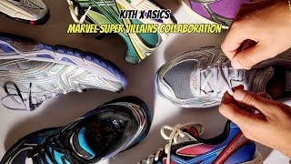 Kith x Asics Marvel Super Villains Collaboration [upl. by Aisatnaf]