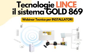 Tecnologie LINCE il sistema radio GOLD 869  Antonella Racanelli [upl. by Hannaoj319]