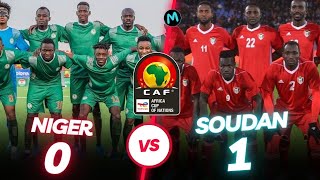 NIGER 0 VS SOUDAN 1  ELIM CAN MAROC 2025 [upl. by Brittaney]