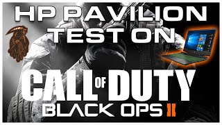 Hp Pavilion Gaming laptop  GTX 1650  i5 9300 CPU  Black Ops 2 Test [upl. by Lindblad]