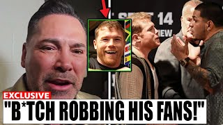 JUST NOWOscar Criticizes Canelo for Charging Fans 8999 for Upcoming Fight [upl. by Penn]