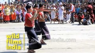 Reang tribal dance from Tripura [upl. by Kcirrej]