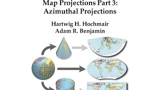 Map Projections Part 3 Azimuthal Projections [upl. by Zak160]