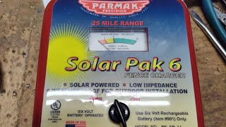 How To Fix A Parmak Solar Pak 6 Fence Charger [upl. by Annaili859]