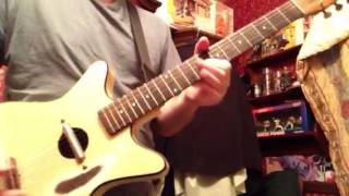 Acoustic Frankenstein Edgar Winter Cover Snow Day [upl. by Jeremie]