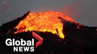 La Palma volcano Lava consumes more homes as new vent threatens new areas of island [upl. by Weber260]