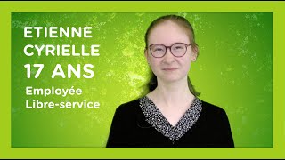 CV vidéo de Cyrielle Etienne Employée libreservice [upl. by Hama]