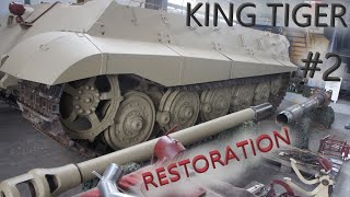 King Tiger Restoring Part 2 ENG May 5 2018 [upl. by Mozza]