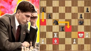 The Only Game They EVER Played  Mikhail Botvinnik vs Bobby Fischer [upl. by Nrojb]