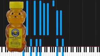 How to play Crocketts Theme by Jan Hammer on Piano Sheet Music [upl. by Atinaujnas215]