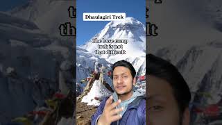 Dhaulagiri trek  Underrated trek trekkinglife dhaulagiri fromeverest travelnepal [upl. by Merissa]