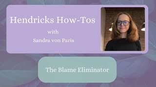 Hendricks HowTos with Sandra von Paris [upl. by Narod]